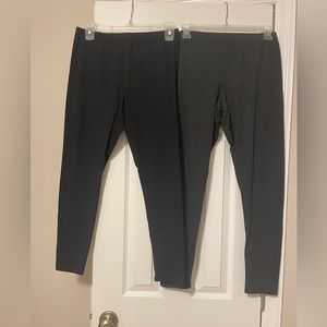 NWOT lot of 2 Old Navy leggings, women size L